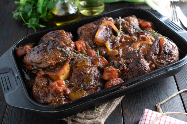 Serviervorschlag für Ossobuco